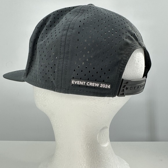 Melin Trenches Hydro Snapback Mesh Back Hat Camo Black Gray Adjustable Size S-XL - Picture 3 of 8